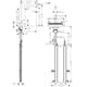 Köksblandare Hansgrohe Aquno Select M81 250 2-jet med Utdragbar pip