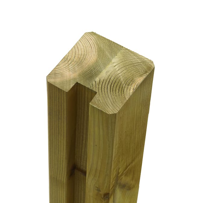 Omlimmade Profilstolpar PLUS 1 spor - 9x9x188 cm