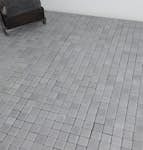 Mosaik Tenfors Vasa Kvadrat Grå 4x4 cm