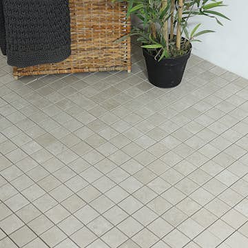 Mosaik Tenfors Carnaby Tan Matt 5x5 cm