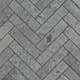Mosaik Tenfors Marmor Fishbone Rocky Grey 2x10 cm