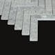 Mosaik Tenfors Marmor Fishbone Rocky Grey 2x10 cm