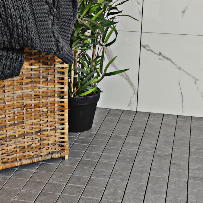 Mosaik Tenfors Devon Gray 5x5 cm