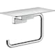 Toalettpappershållare Hansgrohe AddStoris 41772 med Hylla