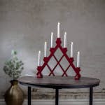 Adventsljusstake Star Trading Rut 7 Ljus