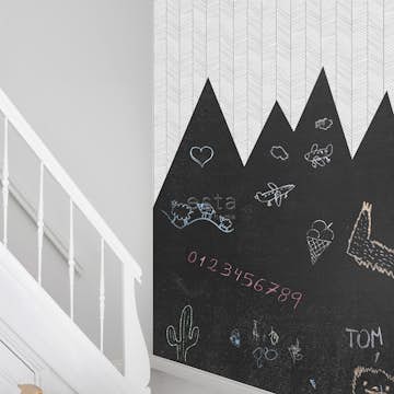 Magnetisk Tavla ESTAhome Tapet Svart EW155001