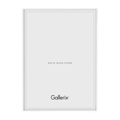 Tavelram Gallerix Vit