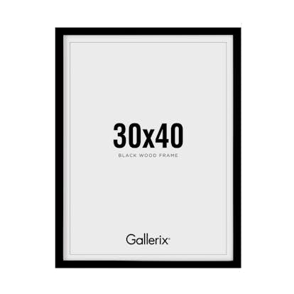 Tavelram Gallerix Svart