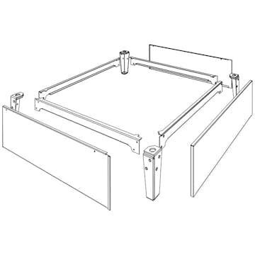Mitsubishi Electric S-E-NG-250 Förhöjningssockel