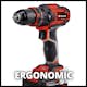 Slagborrmaskin Einhell TE-CD 18/40 Kit (2x2,0Ah)