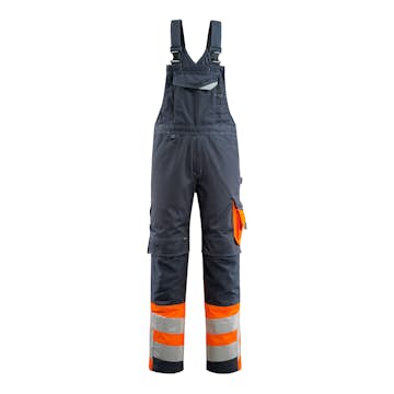 Hängselbyxor med knäfickor Mascot Safe 15669-860