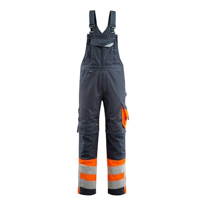 Hängselbyxor med knäfickor Mascot Safe 15669-860