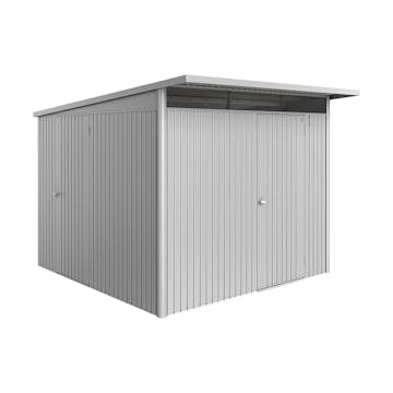 Redskapsbod Biohort Avantgarde Eco A7 Metallic Silver Standarddörr