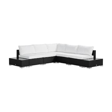 Loungegrupp Comfort Garden Bahamas 5-sits inkl. Dynor Utomhus