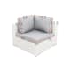 Dynfodral Comfort Garden Bahamas till Hörnmodul Utomhus