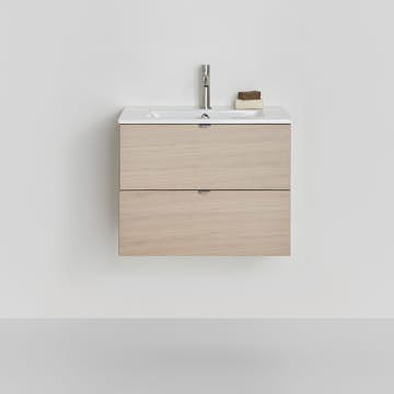 Tvättställsskåp Hafa Go 2 Lådor Ek