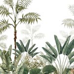 Fototapet ESTAhome Djungel Vit/Grå Olivgrön