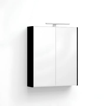 Spegelskåp Macro Design Heart med T-Belysning LED