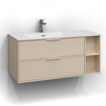 Tvättställsskåp Svedbergs Epos 100x45 med 2 Lådor