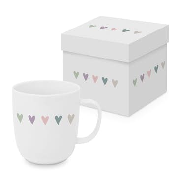 Mugg Paperproducts Design Heart Infusion Matt 40 cl