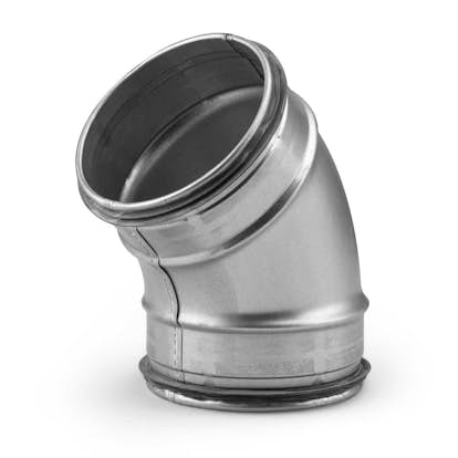 Rörböj Fresh 45 Galvaniserad