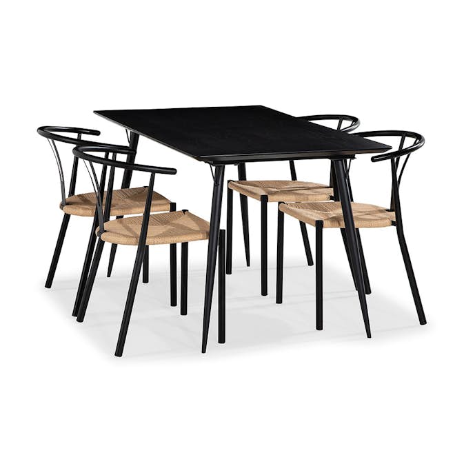 Matgrupp In Living Lilo med 4 Elysia Matstolar