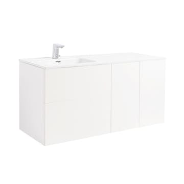 Tvättställsskåp Alterna Isella Tvättkorg med Tvättställ Porslin