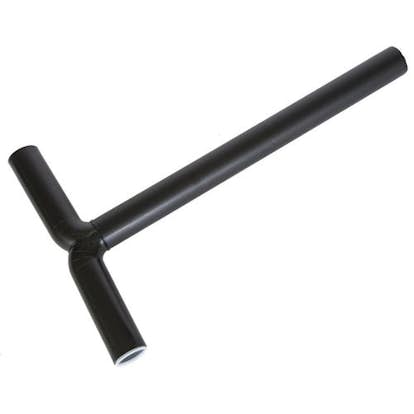 Utloppsrör Alterna Svart Dubbel