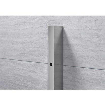 Rörbreddningsprofil Alterna Lusso för Duschhörna och Duschdörr