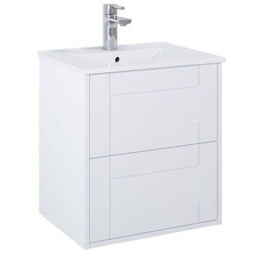 Tvättställsskåp Alterna Gabriella Kompakt med Porslin Tvättställ