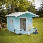 Lekstuga 182 x 161 cm + 72 cm Terrass Obehandlat inkl. Takpapp