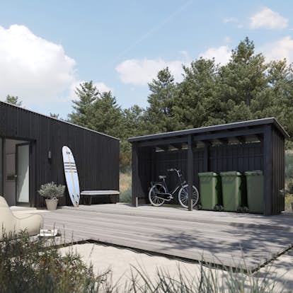 Bod PLUS Nordic Multi Trädgårdshus 4,7 m²