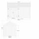Trädgårdshus PLUS Multi 10 m2 169581