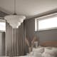 Taklampa Globen Lighting Kyoto Vit