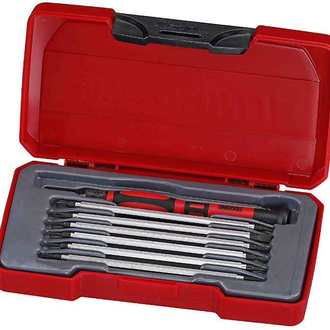 Finmekanikermejselsats Teng Tools 8-Delar