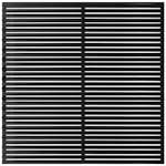 Skärm PLUS Osaka 180x180 cm Tryckimpregnerad grundmålad svart