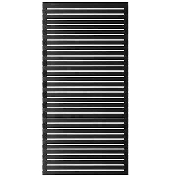 Skärm PLUS Osaka 90x180cm Tryckimpregnerad grundmålad svart