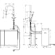 Köksblandare Hansgrohe Aqittura M91 SodaSystem 210 Utdragbar Pip 1jet sBox