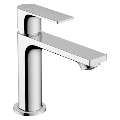 Tvättställsblandare Hansgrohe Rebris E 1-grepps 110 CoolStart utan Bottenventil