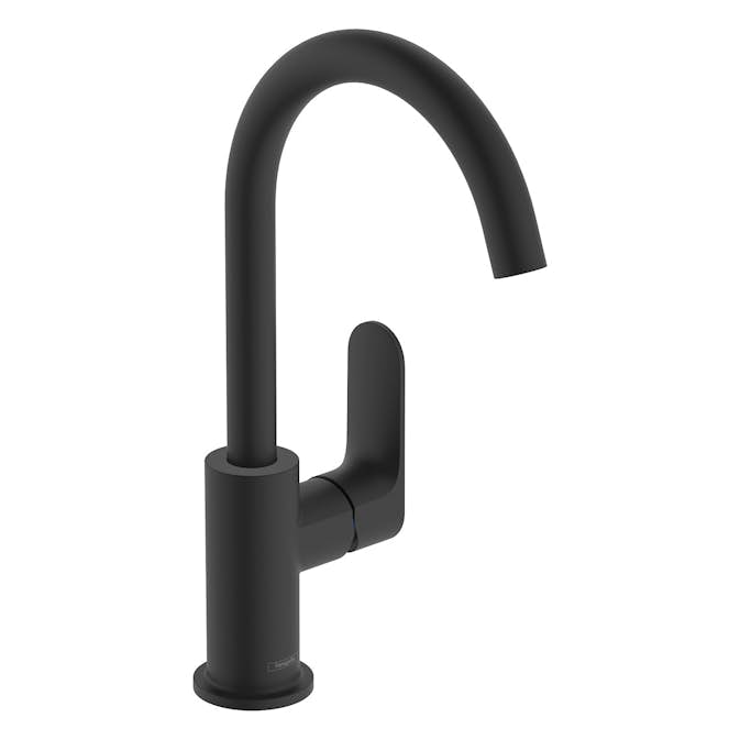 Tvättställsblandare Hansgrohe Rebris S 1-grepps 210 med Svängbar Pip och Lyftventil