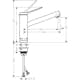 Köksblandare Hansgrohe Zesis M33 160 1jet