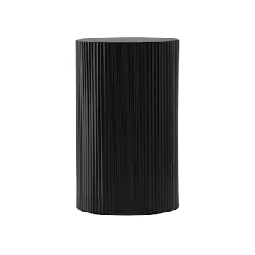 Sidobord Venture Home Lenox Svart Runt Bord/Piedestal Ø30,5cm