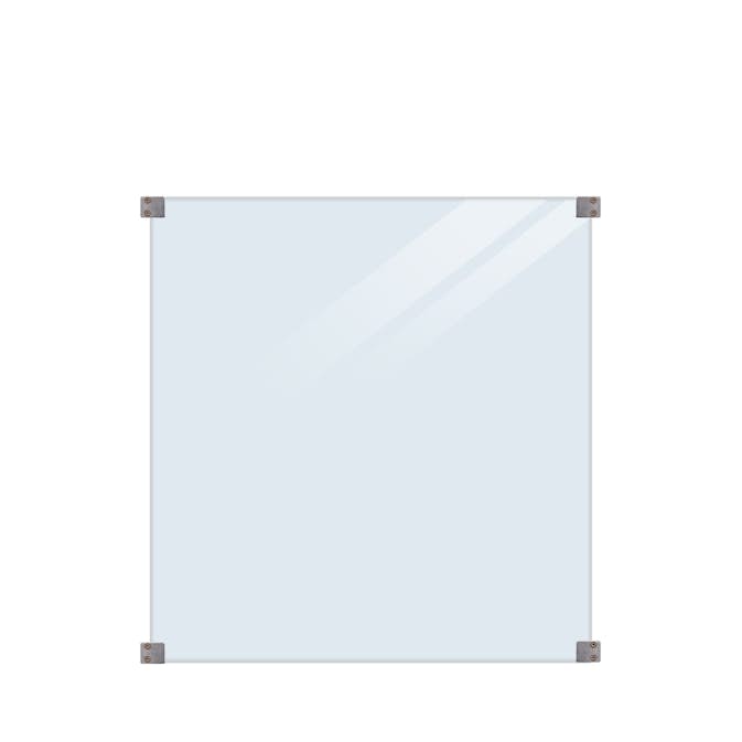 Glasstaket PLUS 90x91 Klarglas