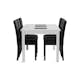 Matgrupp In Living Jasmin med 6 Brunnevik Stolar