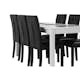 Matgrupp In Living Jasmin med 6 Brunnevik Stolar