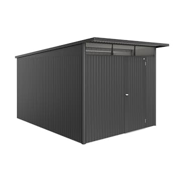 Redskapsbod Biohort Avantgarde Eco A8 Metallic Mörkgrå Standarddörr