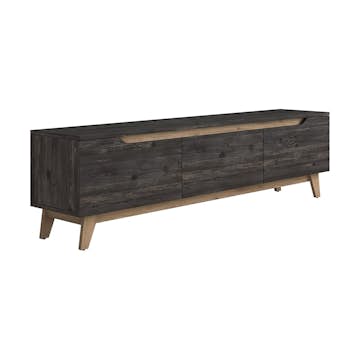 Mediamöbel In Living Virkesbo Svart/Brun TV-bänk 180cm
