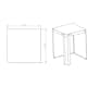 Hörnmodul Myoutdoorkitchen Classic Line Stainless 304SS 90°