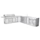 Hörnmodul Myoutdoorkitchen Classic Line Stainless 304SS 90° Large