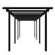 Pergola PLUS Cubic Dubbel 3 Moduler